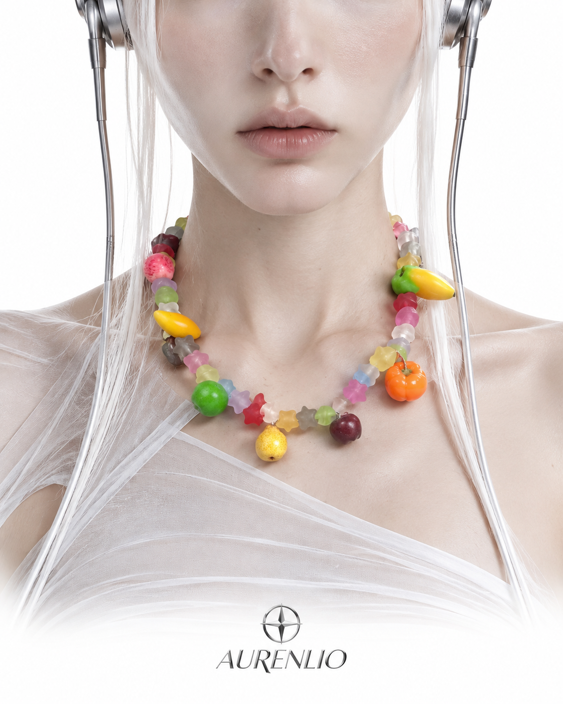 PIPA — Fruit Star Beaded Necklace