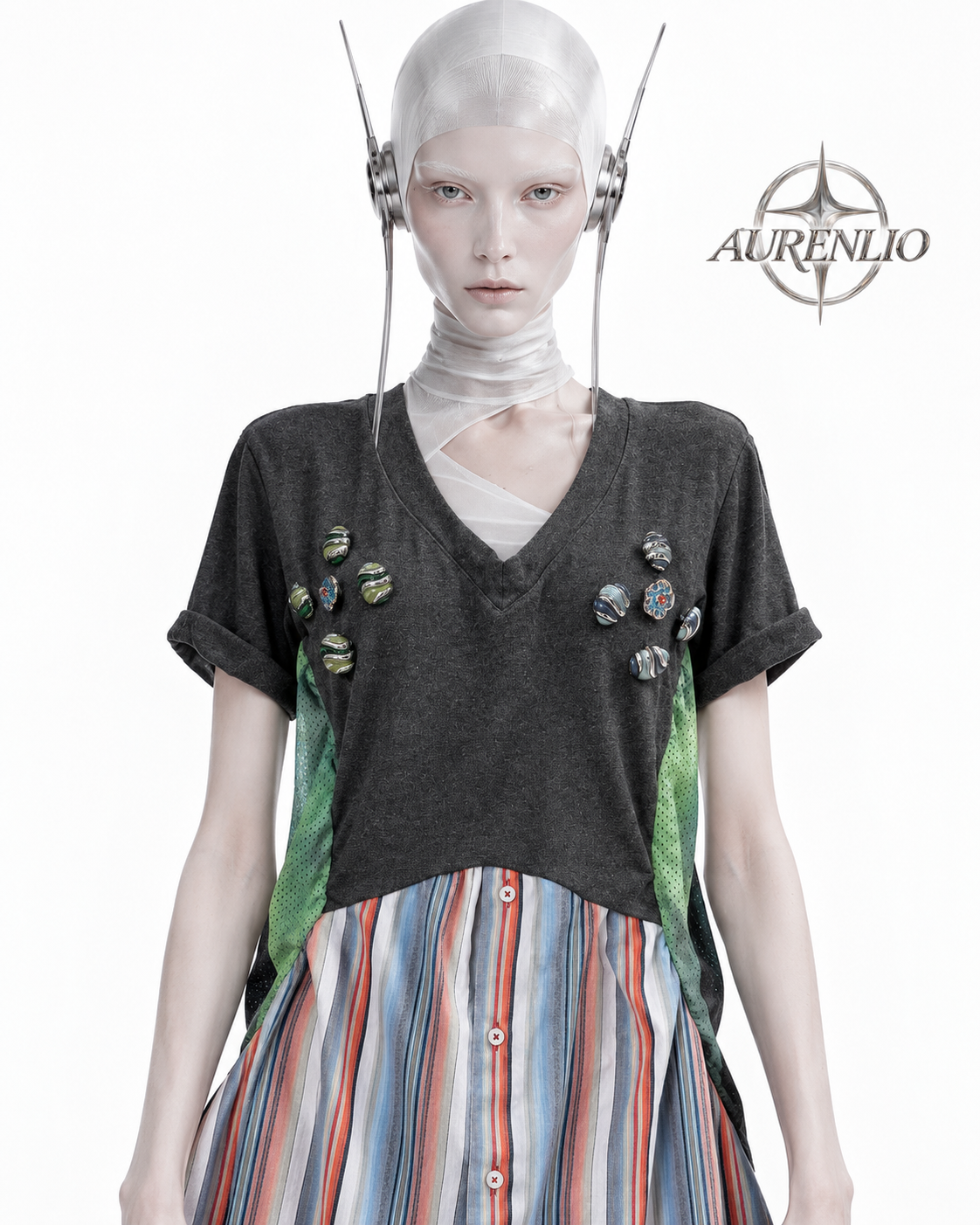 TRIO — Triple-Panel Reworked T-Shirt