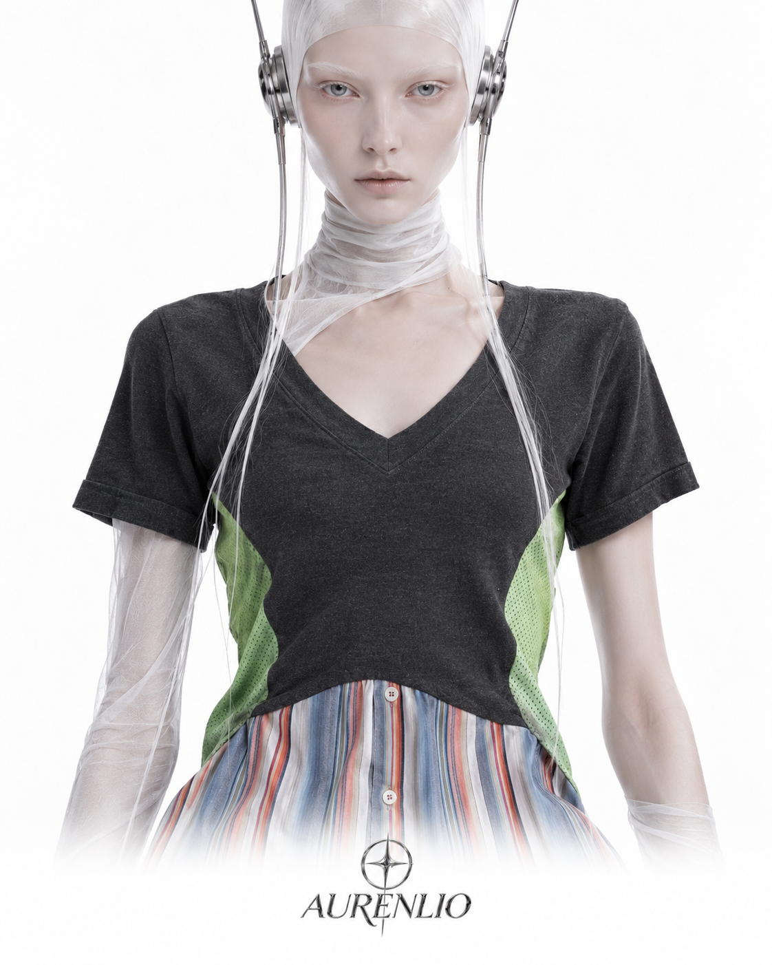 TRIO — Triple-Panel Reworked T-Shirt