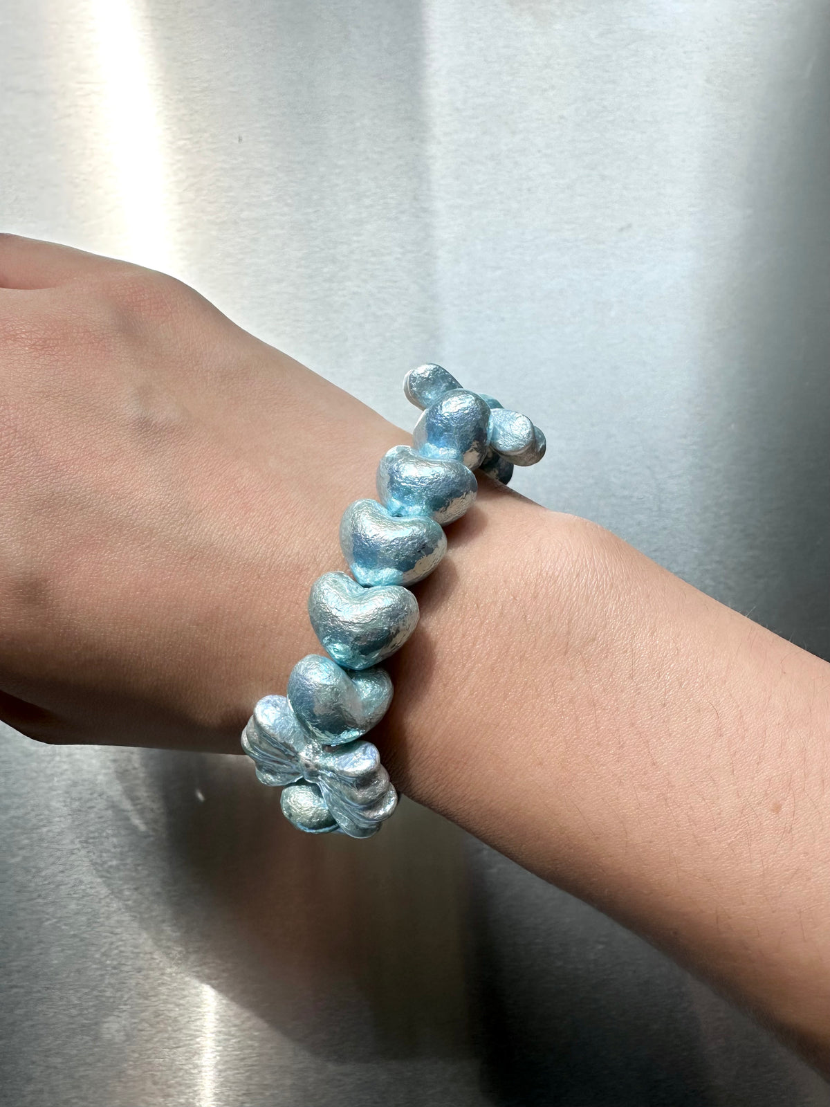 AERIS — Sculptural Acrylic Bead Bracelet