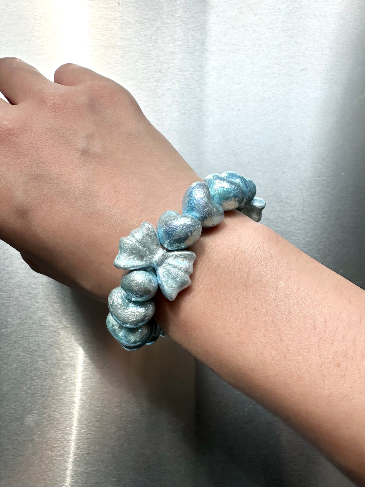 AERIS — Sculptural Acrylic Bead Bracelet